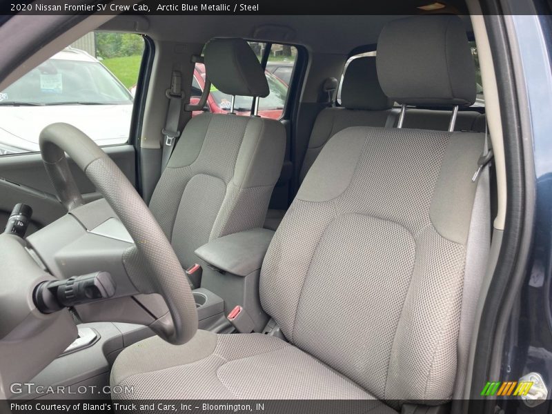 Arctic Blue Metallic / Steel 2020 Nissan Frontier SV Crew Cab