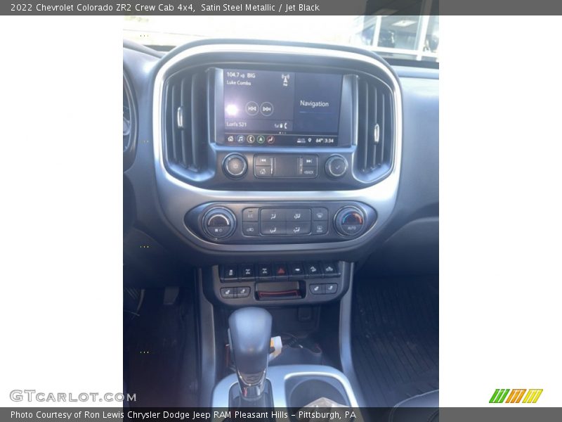Controls of 2022 Colorado ZR2 Crew Cab 4x4