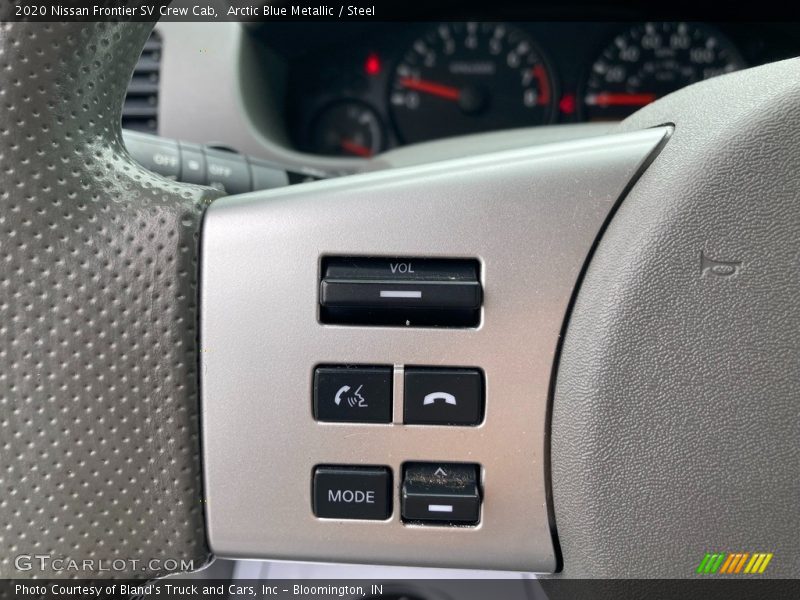 Arctic Blue Metallic / Steel 2020 Nissan Frontier SV Crew Cab