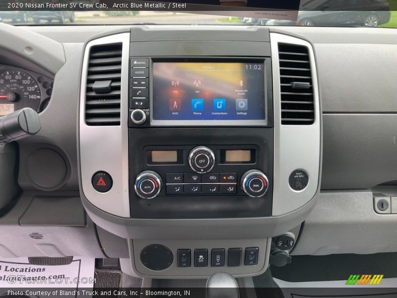 Arctic Blue Metallic / Steel 2020 Nissan Frontier SV Crew Cab