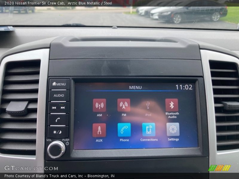 Arctic Blue Metallic / Steel 2020 Nissan Frontier SV Crew Cab