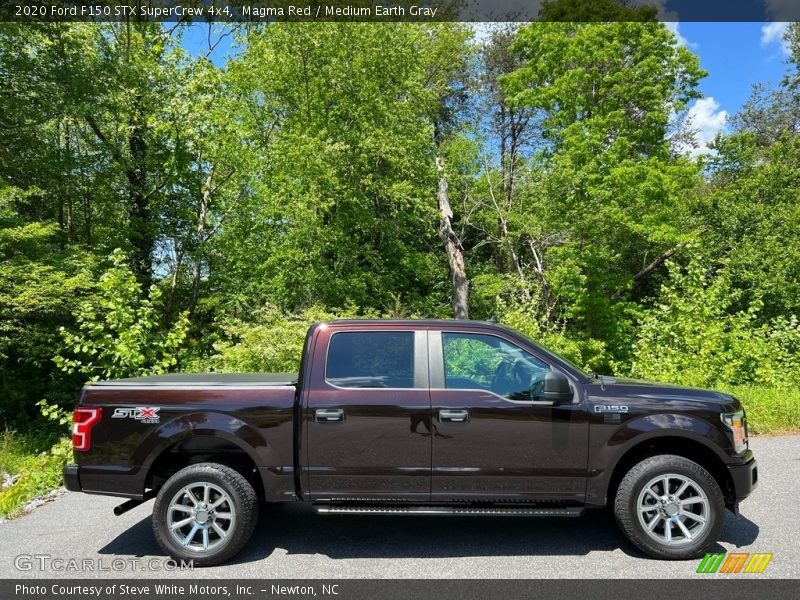  2020 F150 STX SuperCrew 4x4 Magma Red