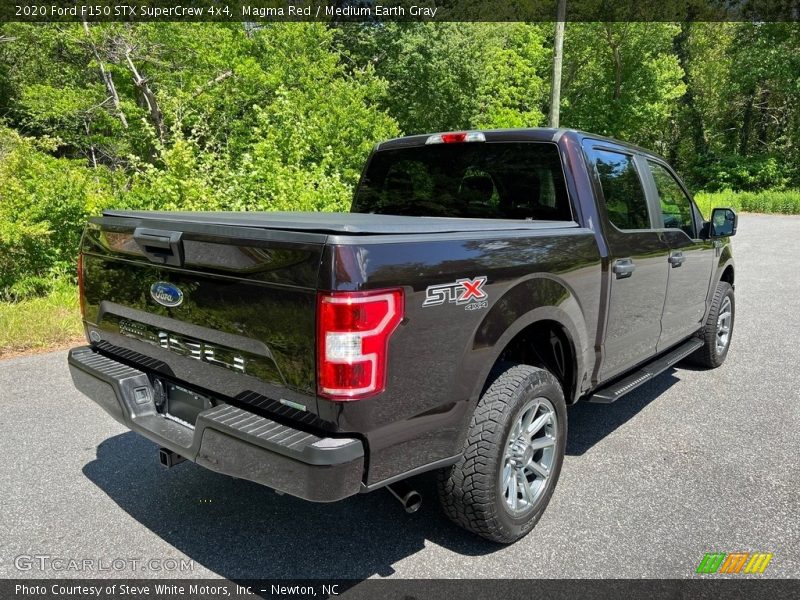 Magma Red / Medium Earth Gray 2020 Ford F150 STX SuperCrew 4x4