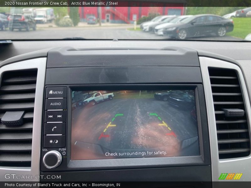 Arctic Blue Metallic / Steel 2020 Nissan Frontier SV Crew Cab