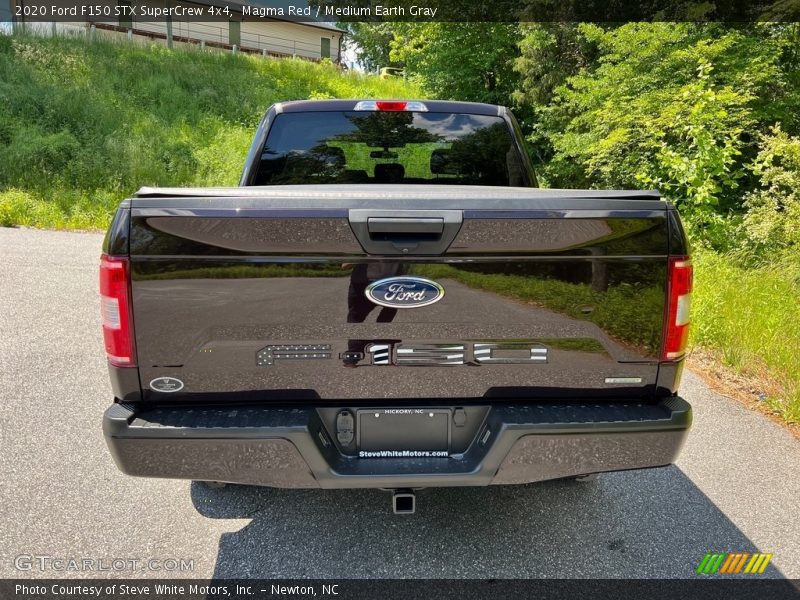 Magma Red / Medium Earth Gray 2020 Ford F150 STX SuperCrew 4x4