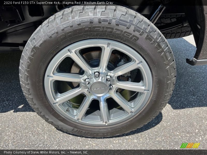 Magma Red / Medium Earth Gray 2020 Ford F150 STX SuperCrew 4x4