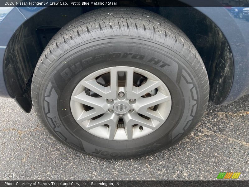 Arctic Blue Metallic / Steel 2020 Nissan Frontier SV Crew Cab