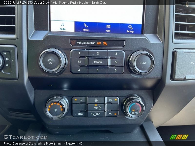 Magma Red / Medium Earth Gray 2020 Ford F150 STX SuperCrew 4x4