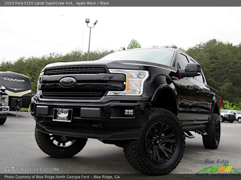 Agate Black / Black 2020 Ford F150 Lariat SuperCrew 4x4