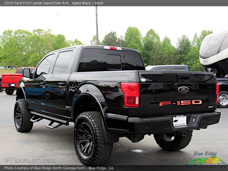 Agate Black / Black 2020 Ford F150 Lariat SuperCrew 4x4