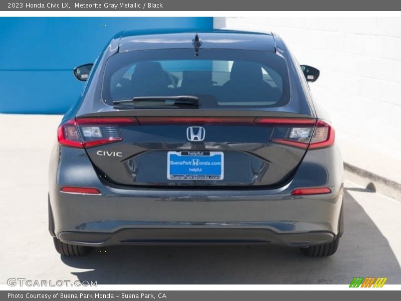 Meteorite Gray Metallic / Black 2023 Honda Civic LX