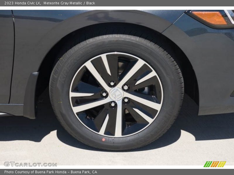 Meteorite Gray Metallic / Black 2023 Honda Civic LX