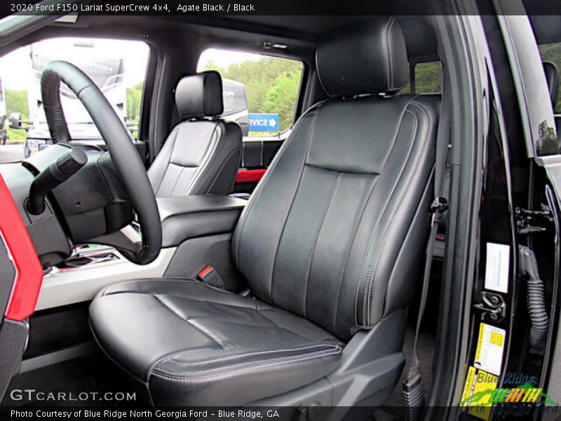 Front Seat of 2020 F150 Lariat SuperCrew 4x4