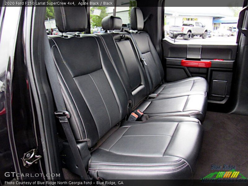 Rear Seat of 2020 F150 Lariat SuperCrew 4x4