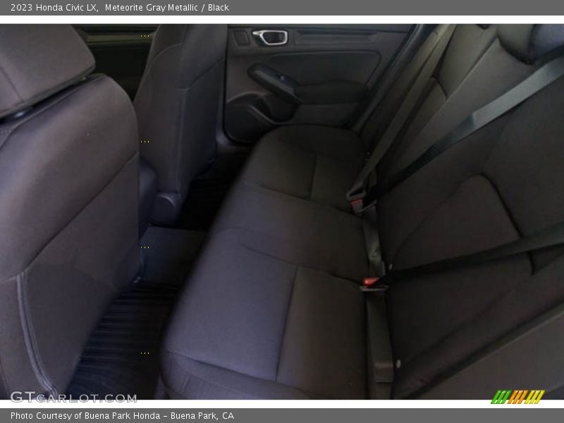 Meteorite Gray Metallic / Black 2023 Honda Civic LX