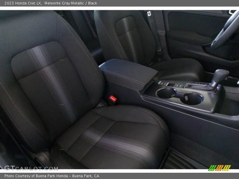 Meteorite Gray Metallic / Black 2023 Honda Civic LX
