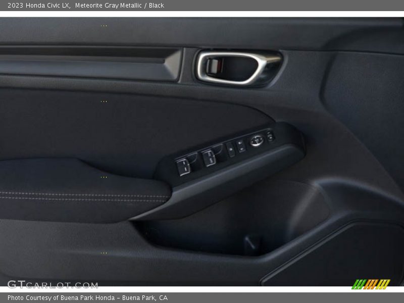 Meteorite Gray Metallic / Black 2023 Honda Civic LX