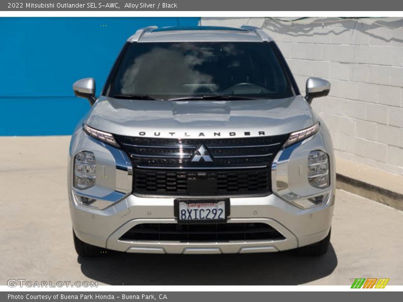 Alloy Silver / Black 2022 Mitsubishi Outlander SEL S-AWC