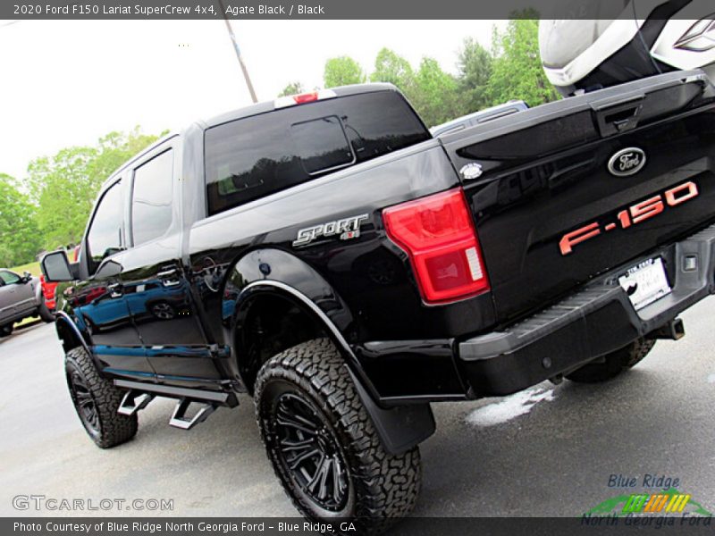 Agate Black / Black 2020 Ford F150 Lariat SuperCrew 4x4