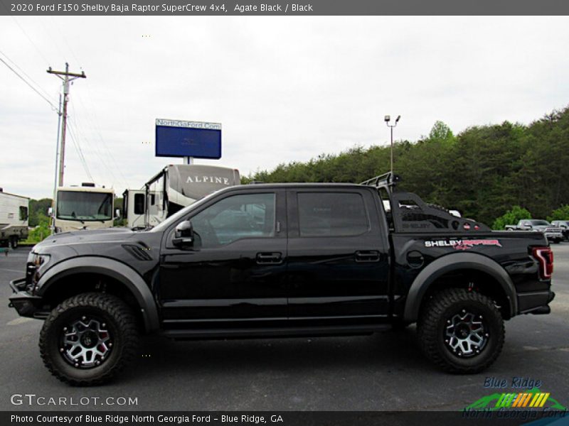 Agate Black / Black 2020 Ford F150 Shelby Baja Raptor SuperCrew 4x4