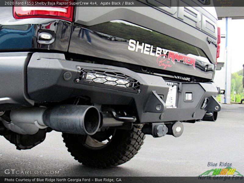 Exhaust of 2020 F150 Shelby Baja Raptor SuperCrew 4x4