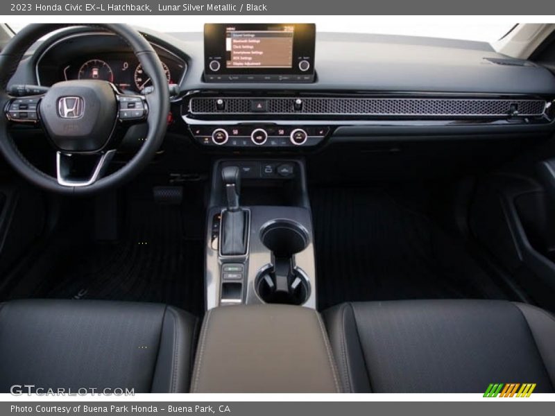 Dashboard of 2023 Civic EX-L Hatchback