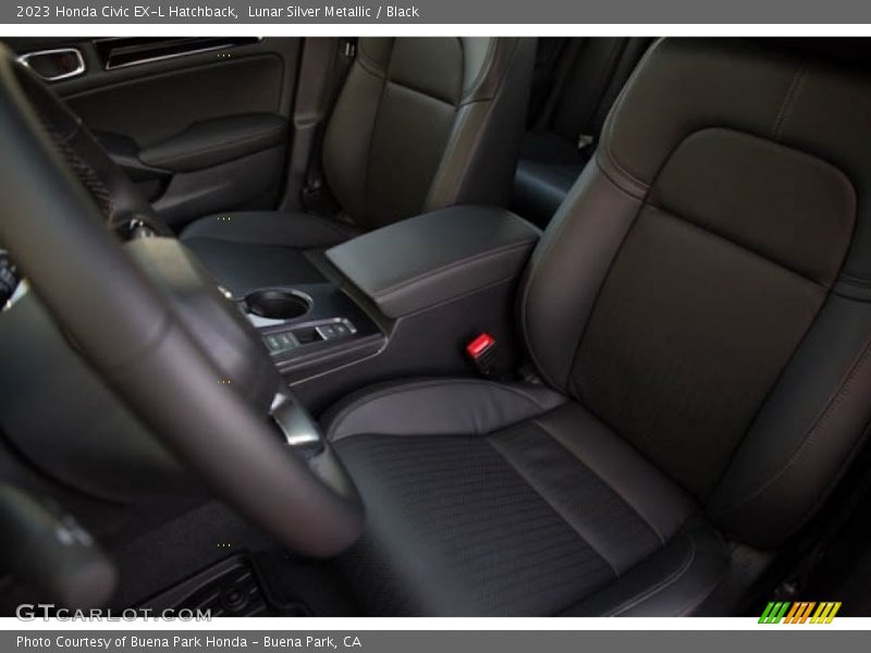 Front Seat of 2023 Civic EX-L Hatchback