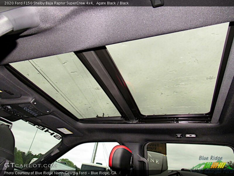 Sunroof of 2020 F150 Shelby Baja Raptor SuperCrew 4x4