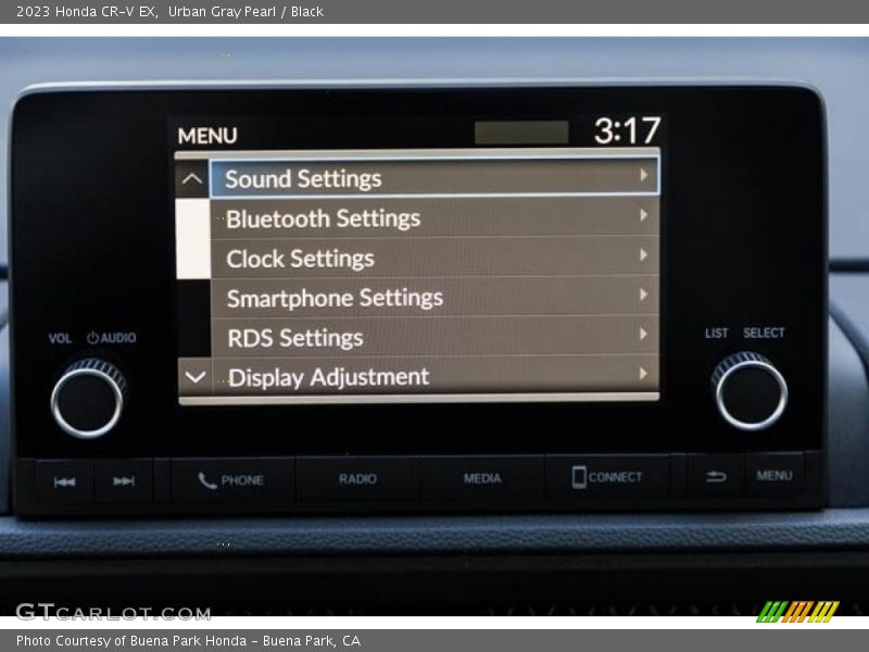 Urban Gray Pearl / Black 2023 Honda CR-V EX
