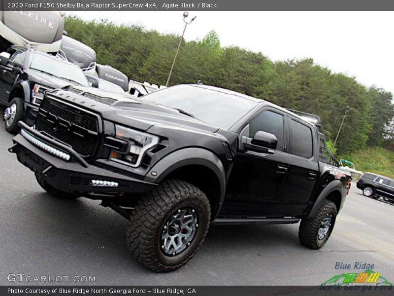 Agate Black / Black 2020 Ford F150 Shelby Baja Raptor SuperCrew 4x4