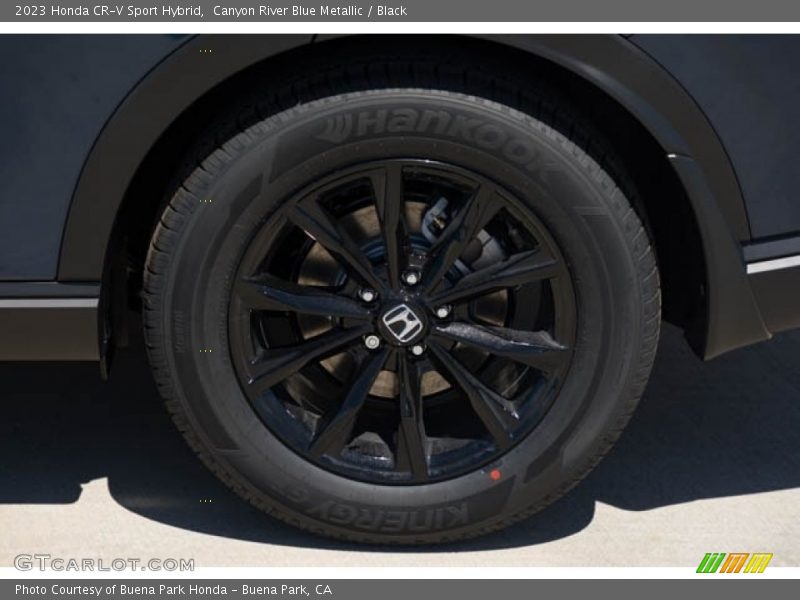Canyon River Blue Metallic / Black 2023 Honda CR-V Sport Hybrid