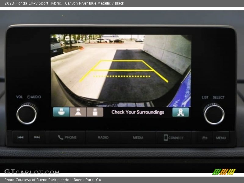 Canyon River Blue Metallic / Black 2023 Honda CR-V Sport Hybrid