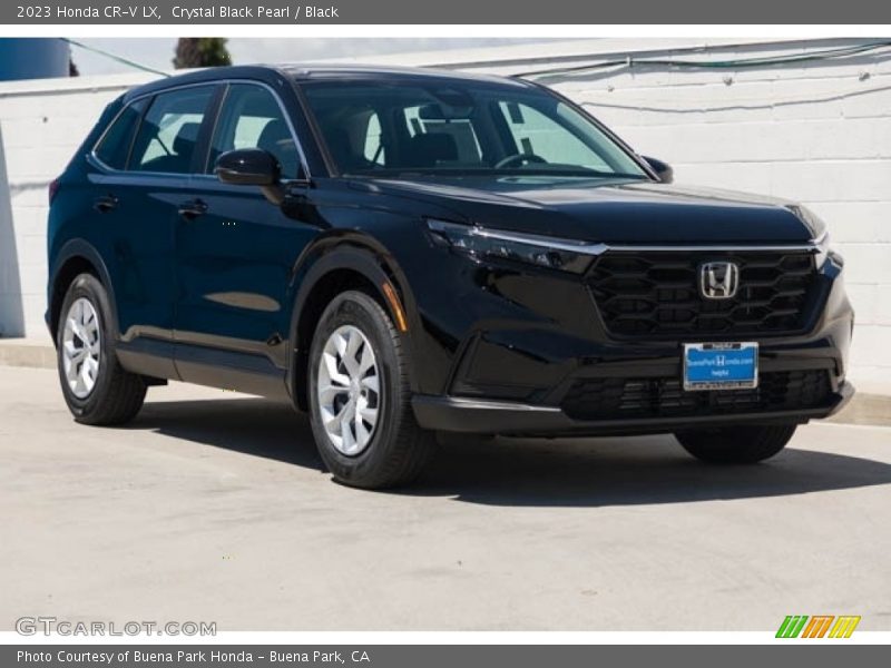Crystal Black Pearl / Black 2023 Honda CR-V LX