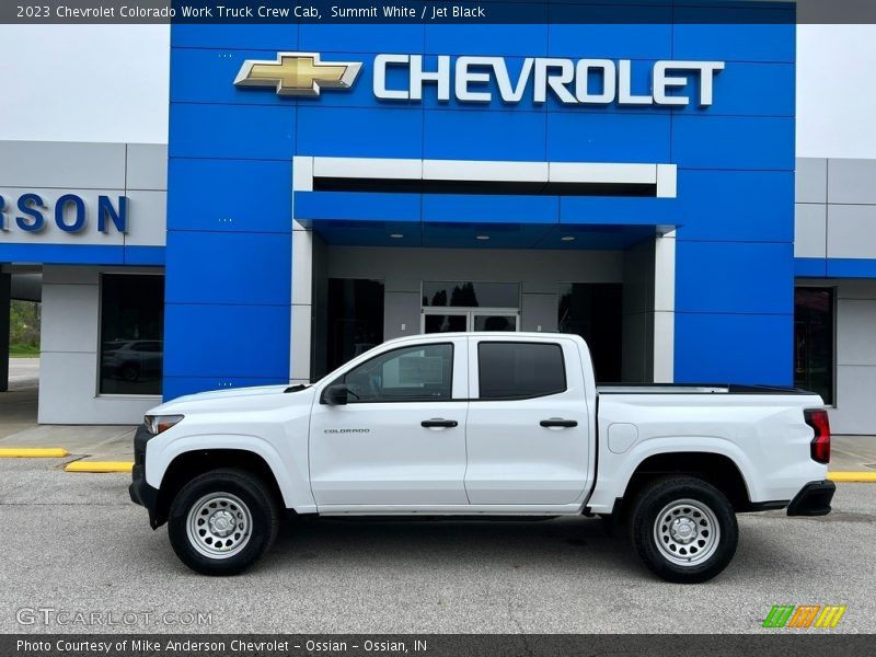  2023 Colorado Work Truck Crew Cab Summit White