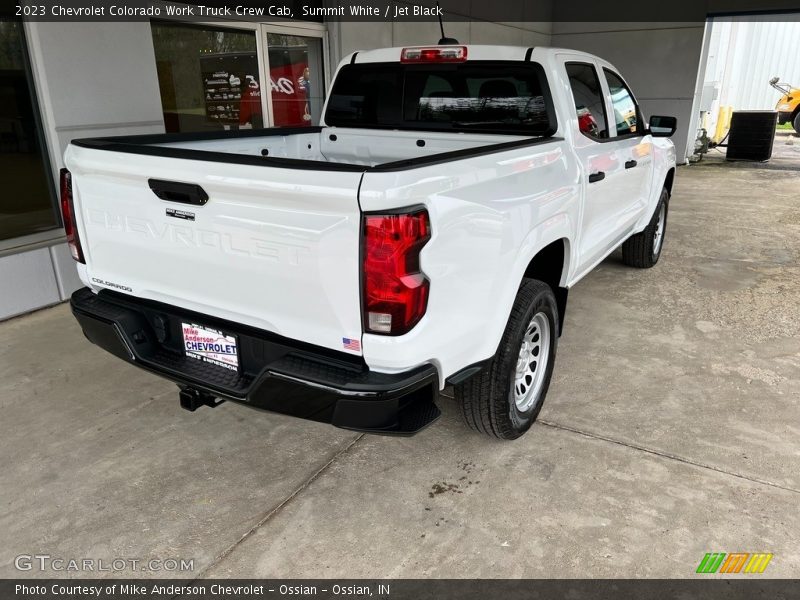 Summit White / Jet Black 2023 Chevrolet Colorado Work Truck Crew Cab
