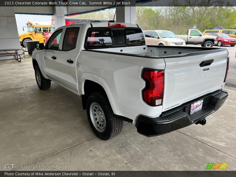 Summit White / Jet Black 2023 Chevrolet Colorado Work Truck Crew Cab