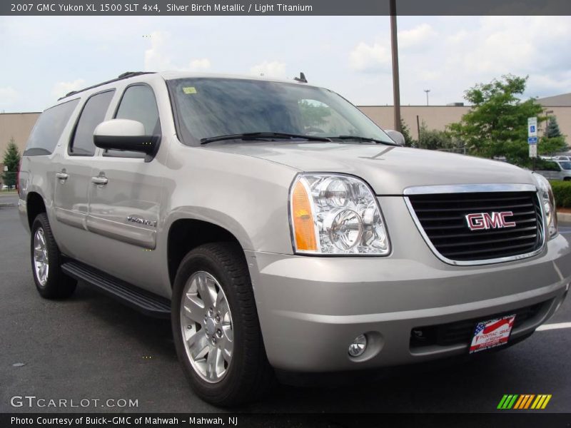 Silver Birch Metallic / Light Titanium 2007 GMC Yukon XL 1500 SLT 4x4