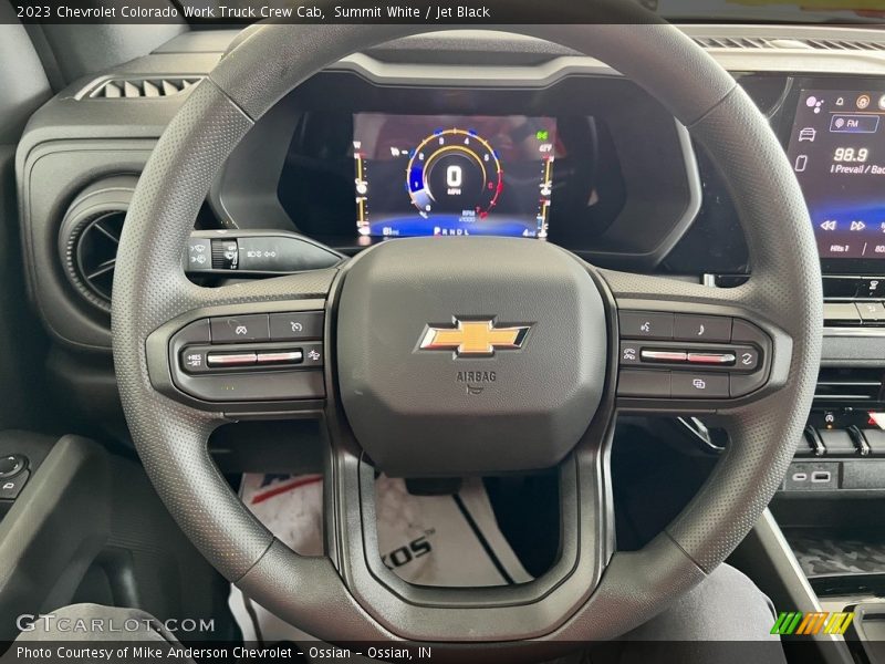  2023 Colorado Work Truck Crew Cab Steering Wheel