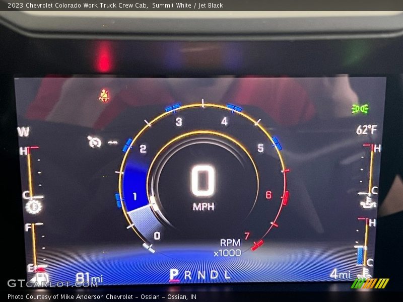  2023 Colorado Work Truck Crew Cab Work Truck Crew Cab Gauges