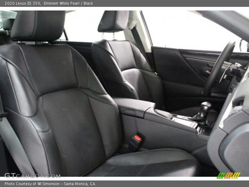 Eminent White Pearl / Black 2020 Lexus ES 350