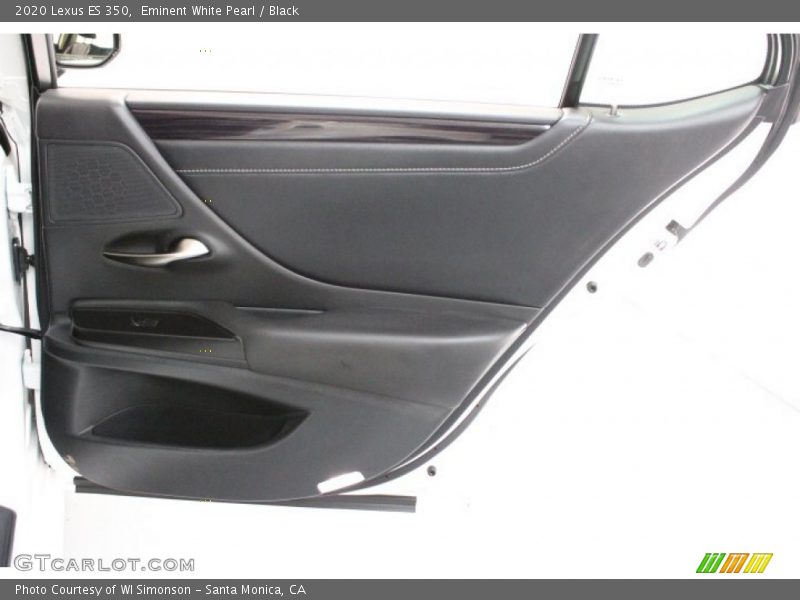 Eminent White Pearl / Black 2020 Lexus ES 350