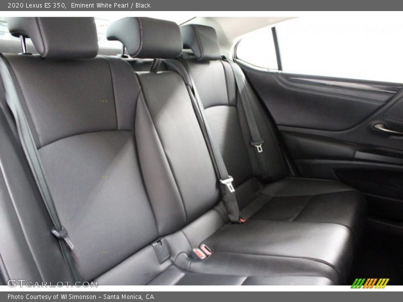 Eminent White Pearl / Black 2020 Lexus ES 350