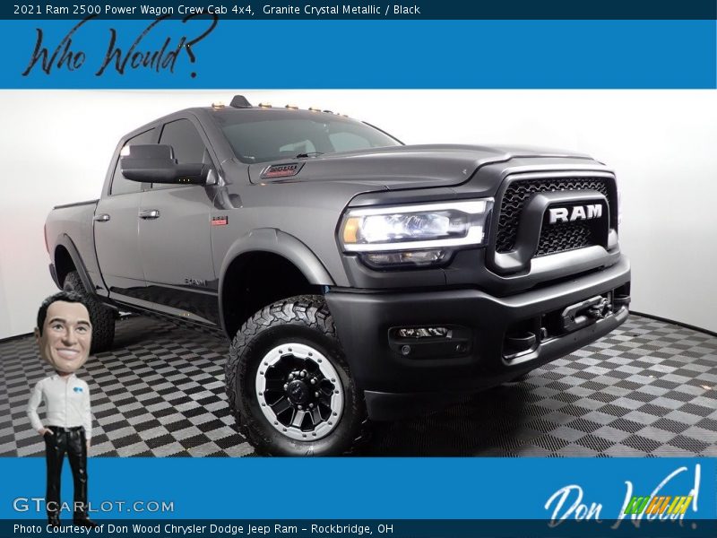 Granite Crystal Metallic / Black 2021 Ram 2500 Power Wagon Crew Cab 4x4