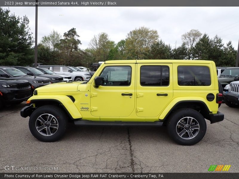  2023 Wrangler Unlimited Sahara 4x4 High Velocity