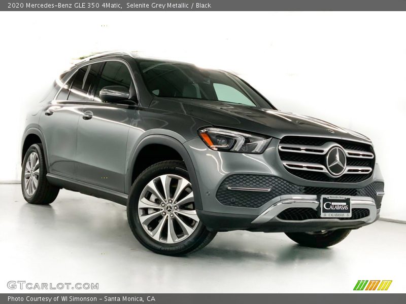 Selenite Grey Metallic / Black 2020 Mercedes-Benz GLE 350 4Matic