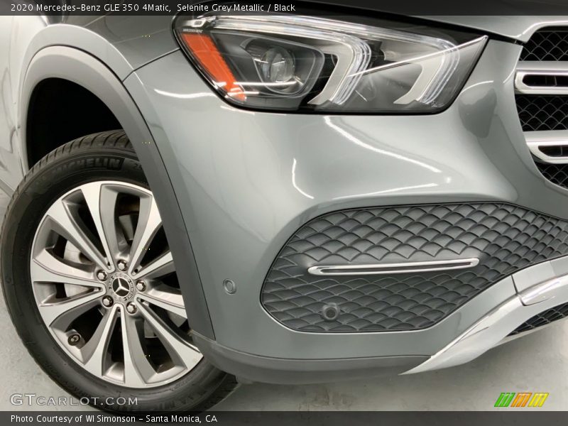 Selenite Grey Metallic / Black 2020 Mercedes-Benz GLE 350 4Matic