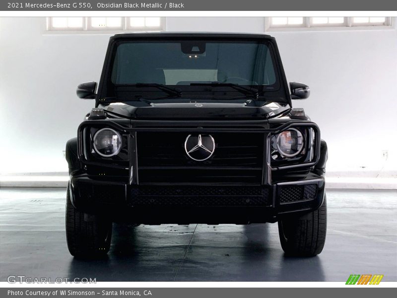 Obsidian Black Metallic / Black 2021 Mercedes-Benz G 550