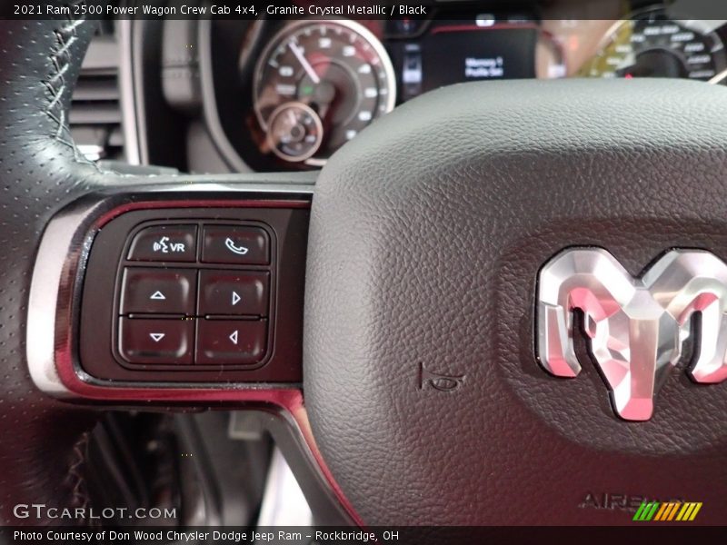  2021 2500 Power Wagon Crew Cab 4x4 Steering Wheel