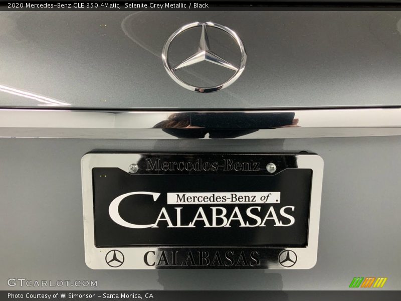 Selenite Grey Metallic / Black 2020 Mercedes-Benz GLE 350 4Matic