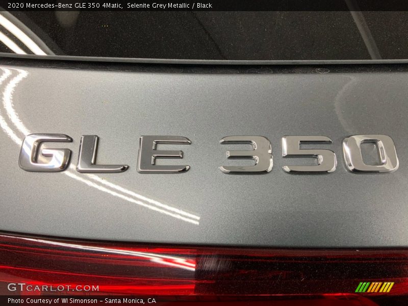 Selenite Grey Metallic / Black 2020 Mercedes-Benz GLE 350 4Matic